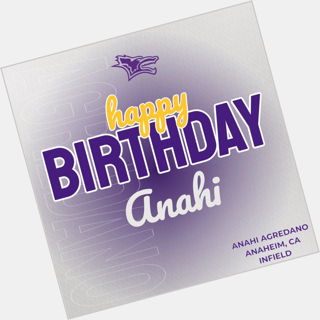 Happy birthday to our girl, Anahi We hope you have the best day out in Cali 