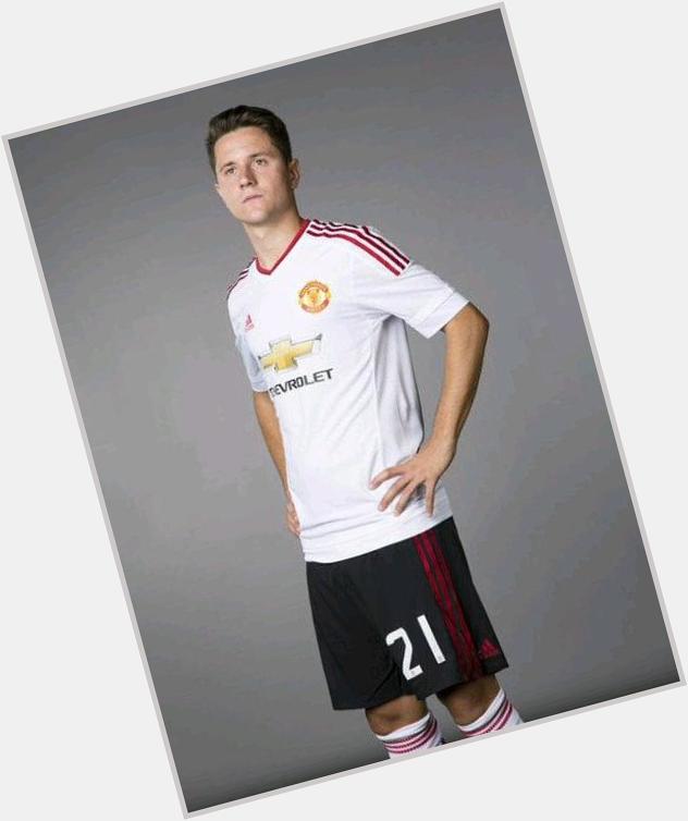 Happy Birthday my man Ander Herrera hope that LvG rely\s that you are the better player. 
