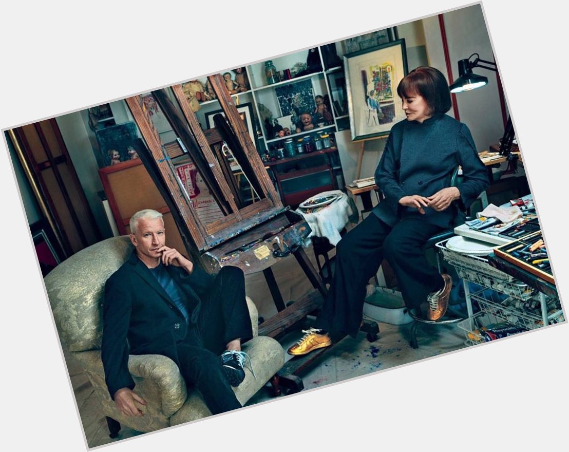 Happy Birthday to Anderson Cooper who turns 52 today!  Pictured here with his mom Gloria Vanderbilt. 