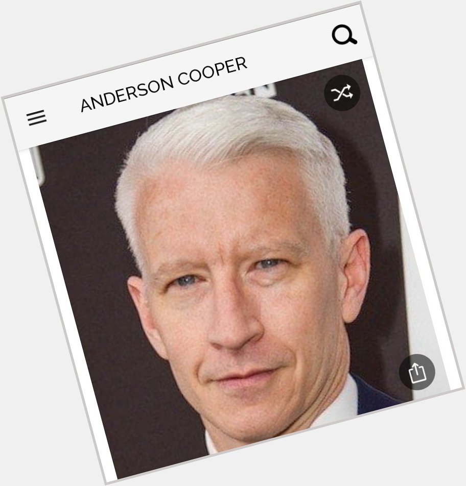 Happy birthday to this great journalist. Happy birthday to Anderson Cooper 