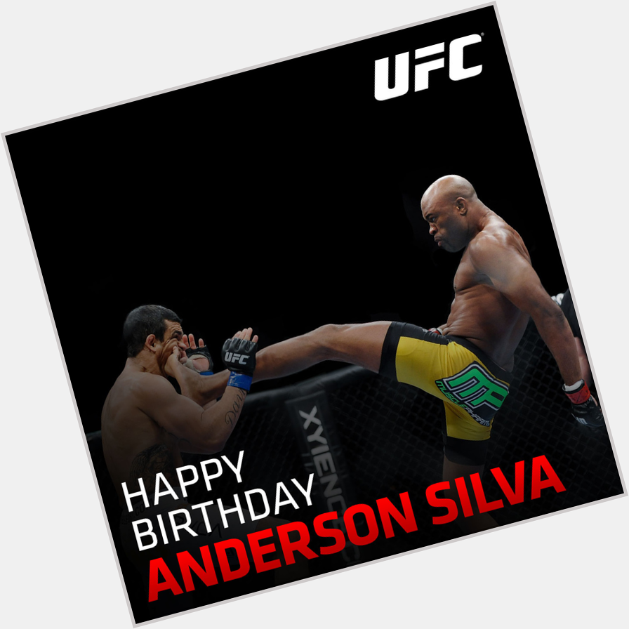 Happy Birthday Anderson Silva 