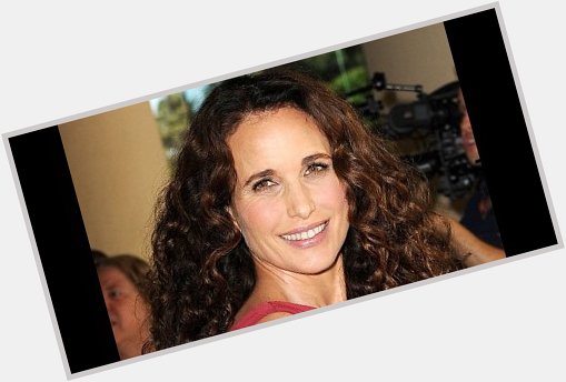 Happy Birthday to actress and model Rosalie Anderson \"Andie\" MacDowell (born April 21, 1958). 