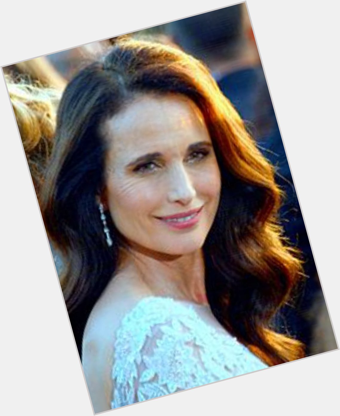 Happy Birthday to Miss Andie MacDowell 