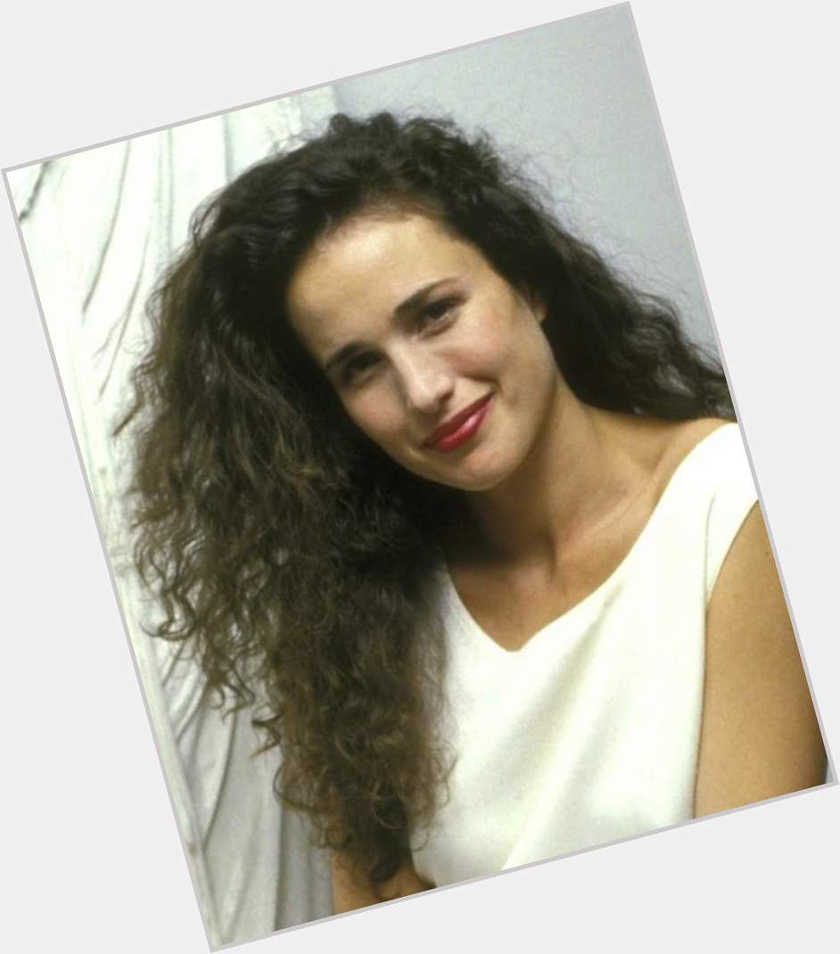 Happy Birthday to actress & fashion model Andie MacDowell! 