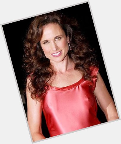 Happy 65th Birthday to American actress and former fashion model, Andie MacDowell!  