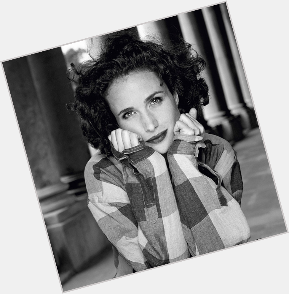  Happy birthday! Andie MacDowell for Kevin 