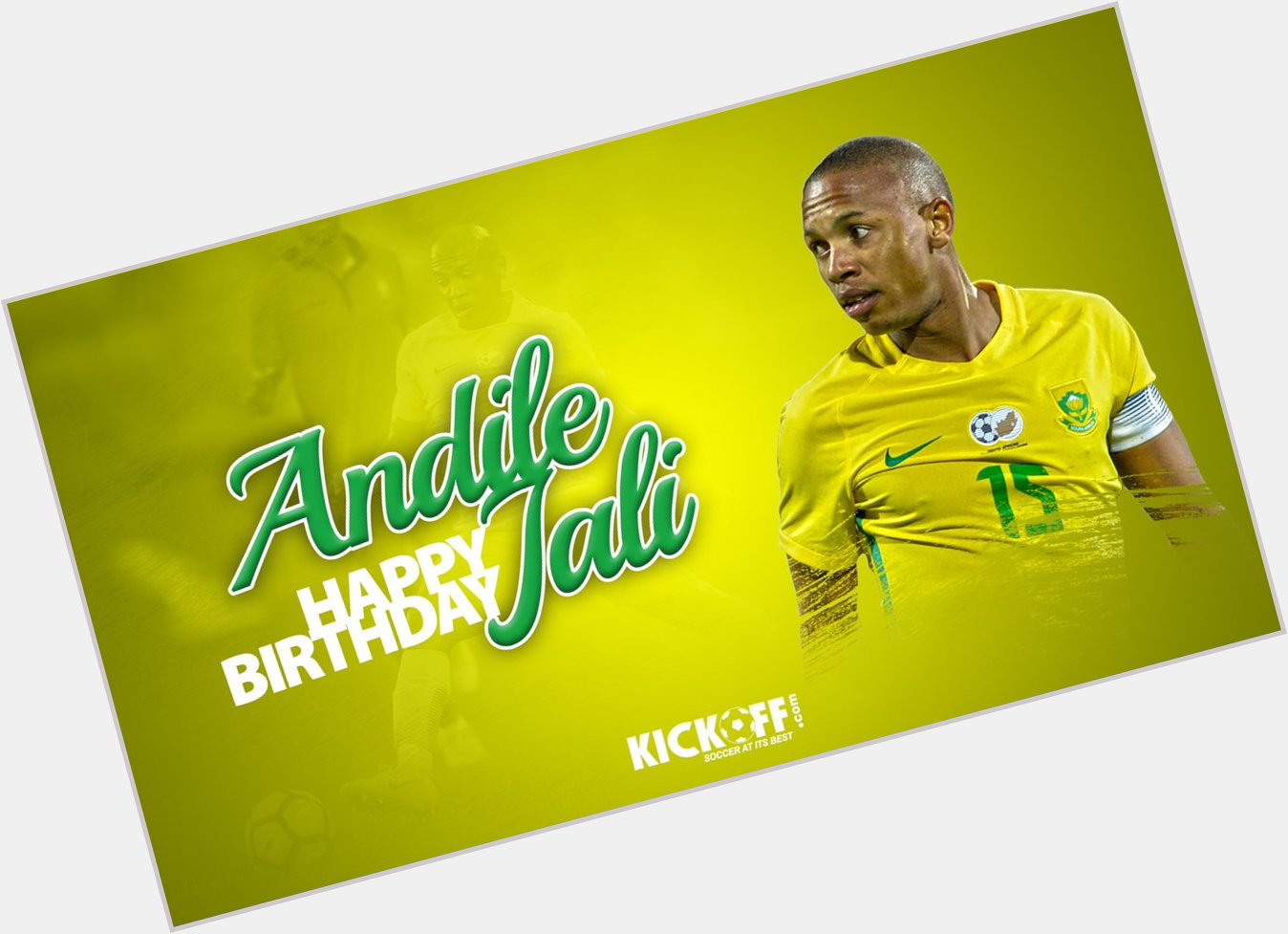 HAPPY BIRTHDAY ANDILE JALI 