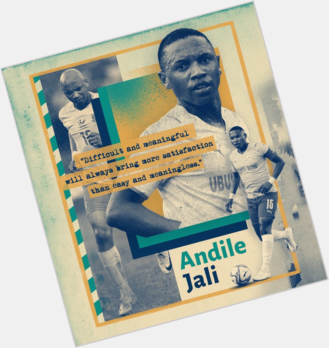 Happy birthday Andile Jali!    