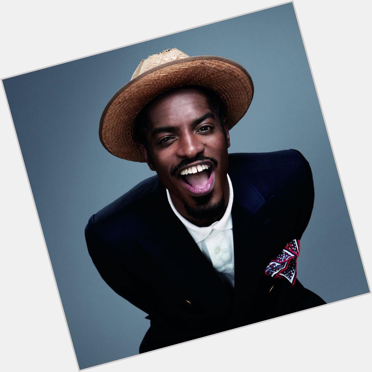 Happy Birthday to the original Classic Man. Mr. 3 Stacks! The King! The Gawd! The man. André 3000 