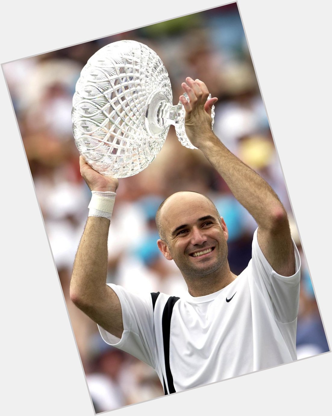 Happy Birthday to the man with most (6) titles, Andre Agassi! if you saw this live in action. 