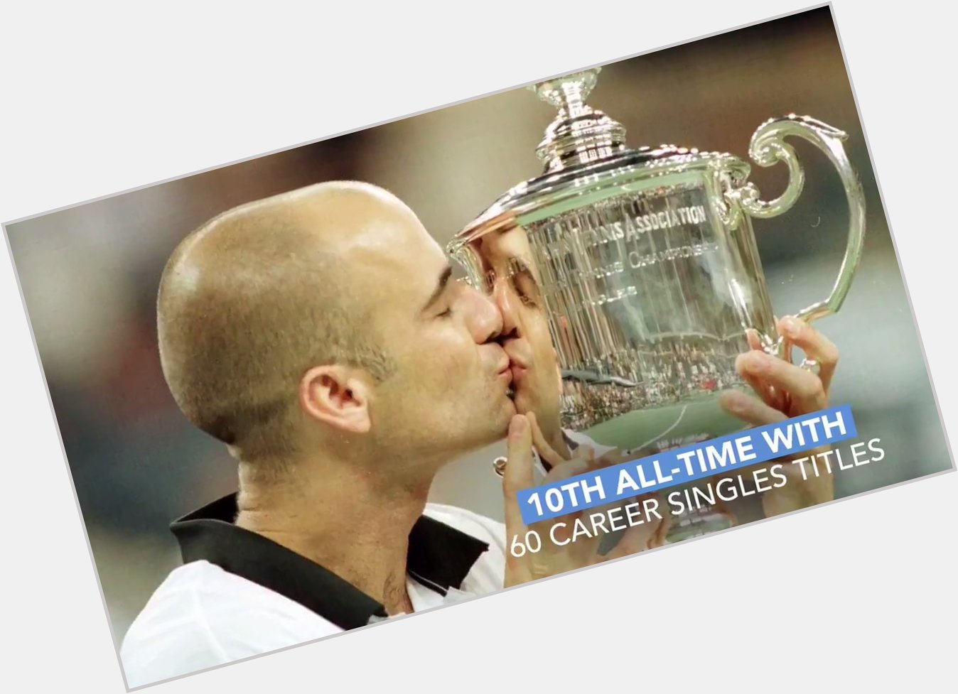 Andre Agassi\s 50th birthday is a great opportunity to look back on his remarkable career.

Happy birthday, Andre! 