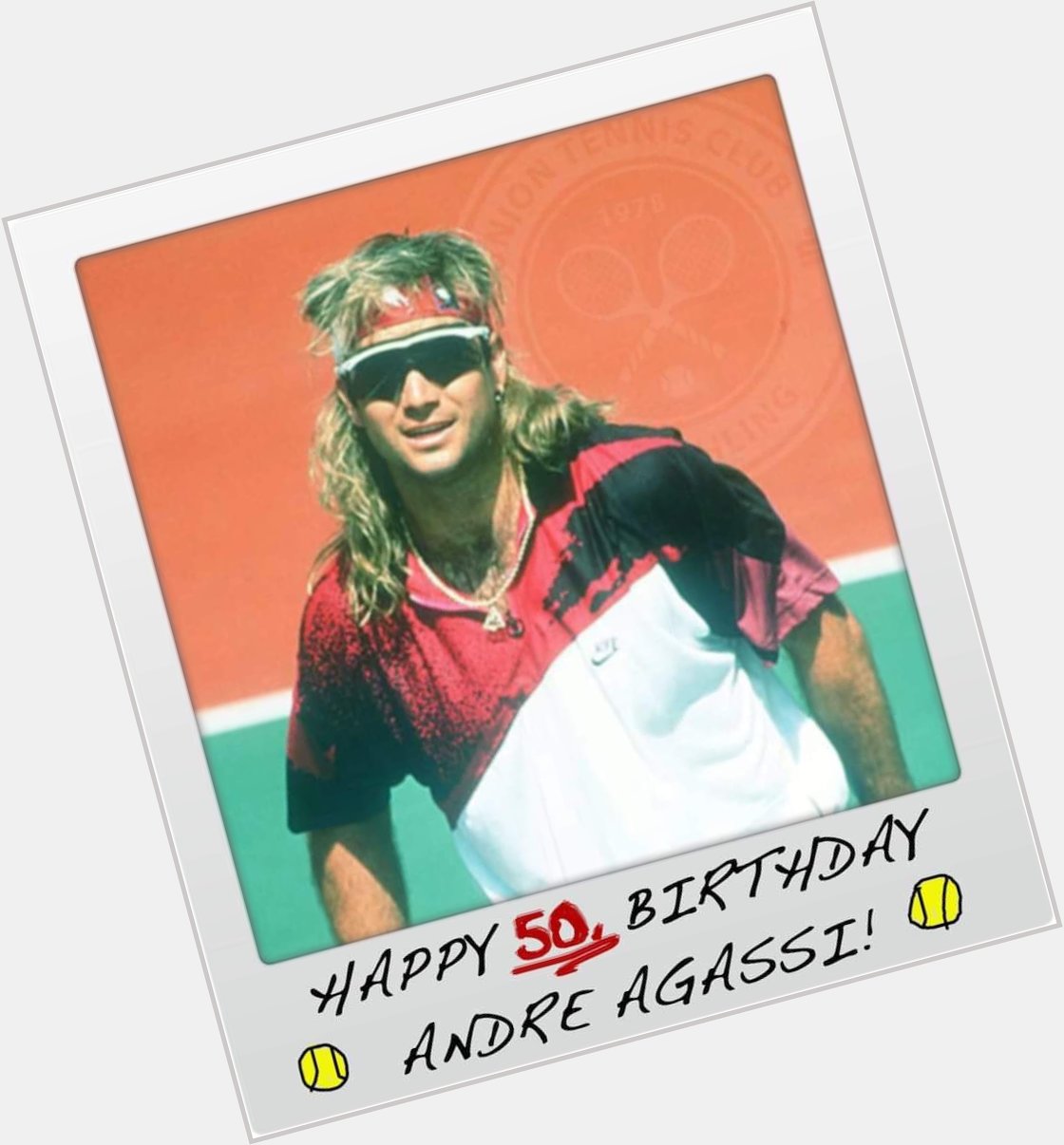 Happy 50. Birthday 
Andre Agassi! 
