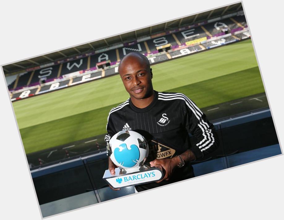 Happy 26th Birthday to André Ayew! He\s scored 6 goals so far this season, more than any other Swansea player. 