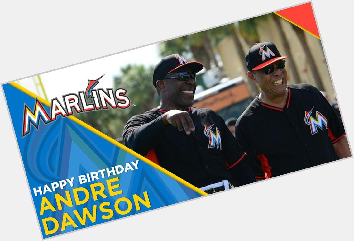 Happy birthday to \"The Hawk,\" Andre Dawson! 