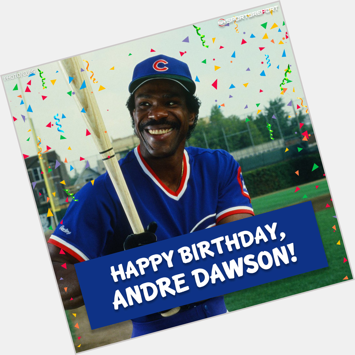 Happy Birthday to Legend, Andre Dawson! 