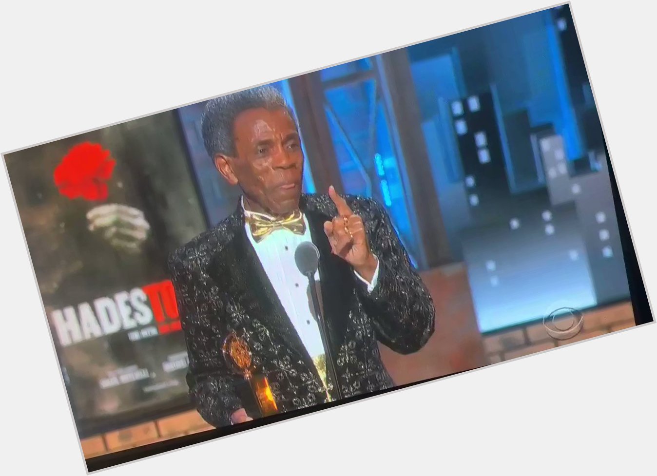 Happy Birthday to the legend, Andre de Shields... his Tony speech is forever my favorite.  