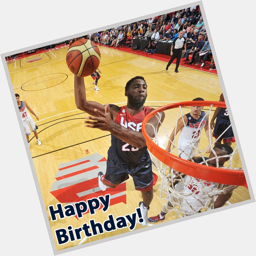 Wishing a happy birthday to Andre Drummond!     