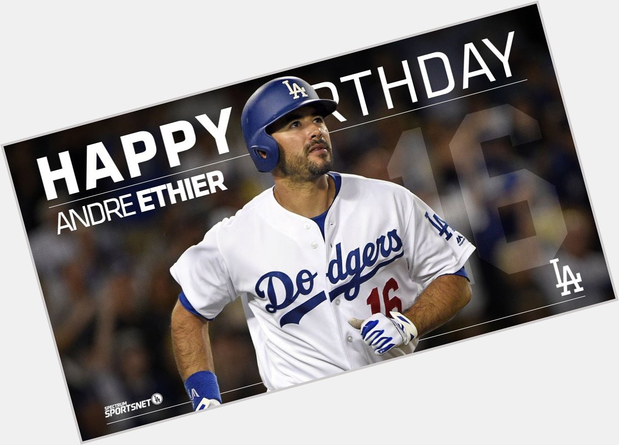 Join us in wishing Andre Ethier a very happy birthday! 