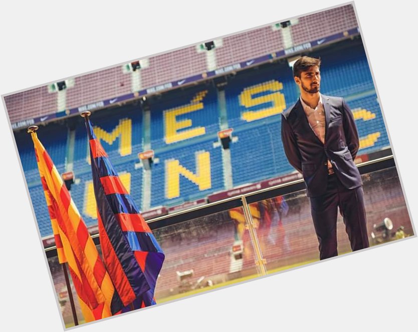 Happy Birthday to André Gomes who turned 25 today! No matter what, he\s still a Barcelona player. Felicidades!  