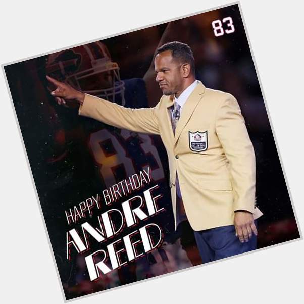 Happy Birthday to the greatest WR in Bills history Andre Reed    