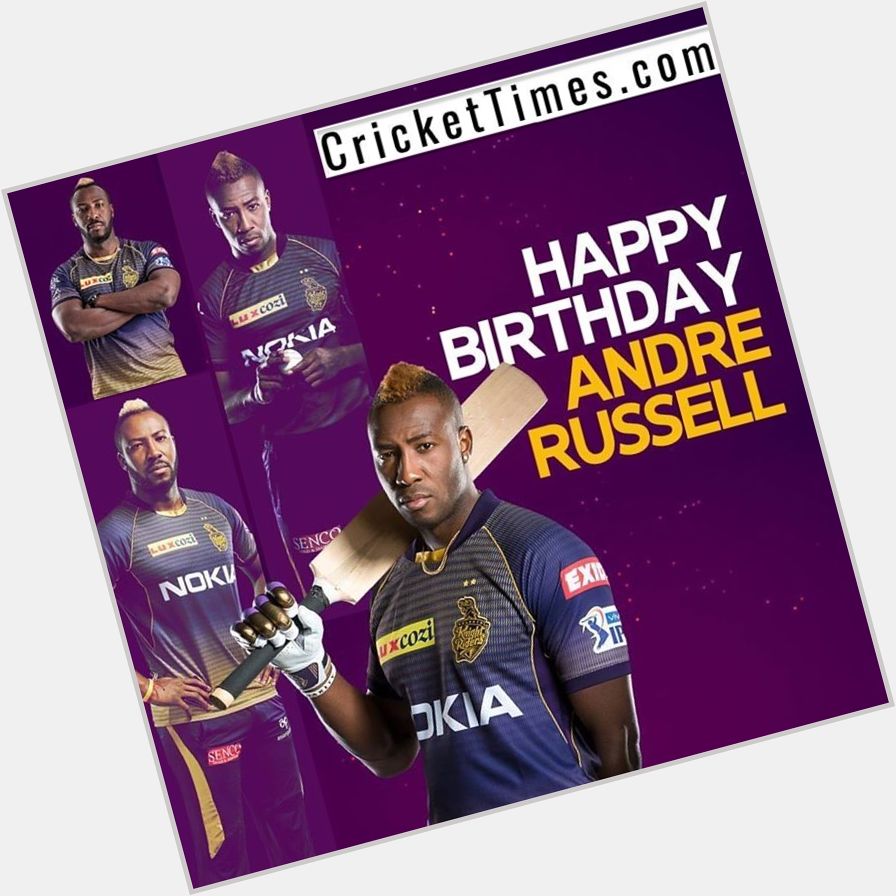 Happy Birthday, Andre Russell 