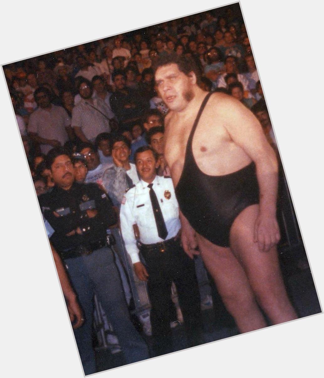Happy Birthday to the late, great Andre The Giant 