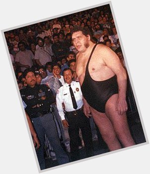 Happy Birthday to Andre the Giant. 