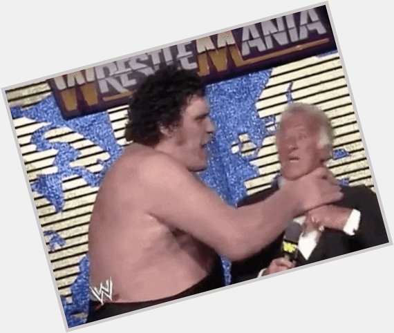 Happy Birthday to the late Andre The Giant     