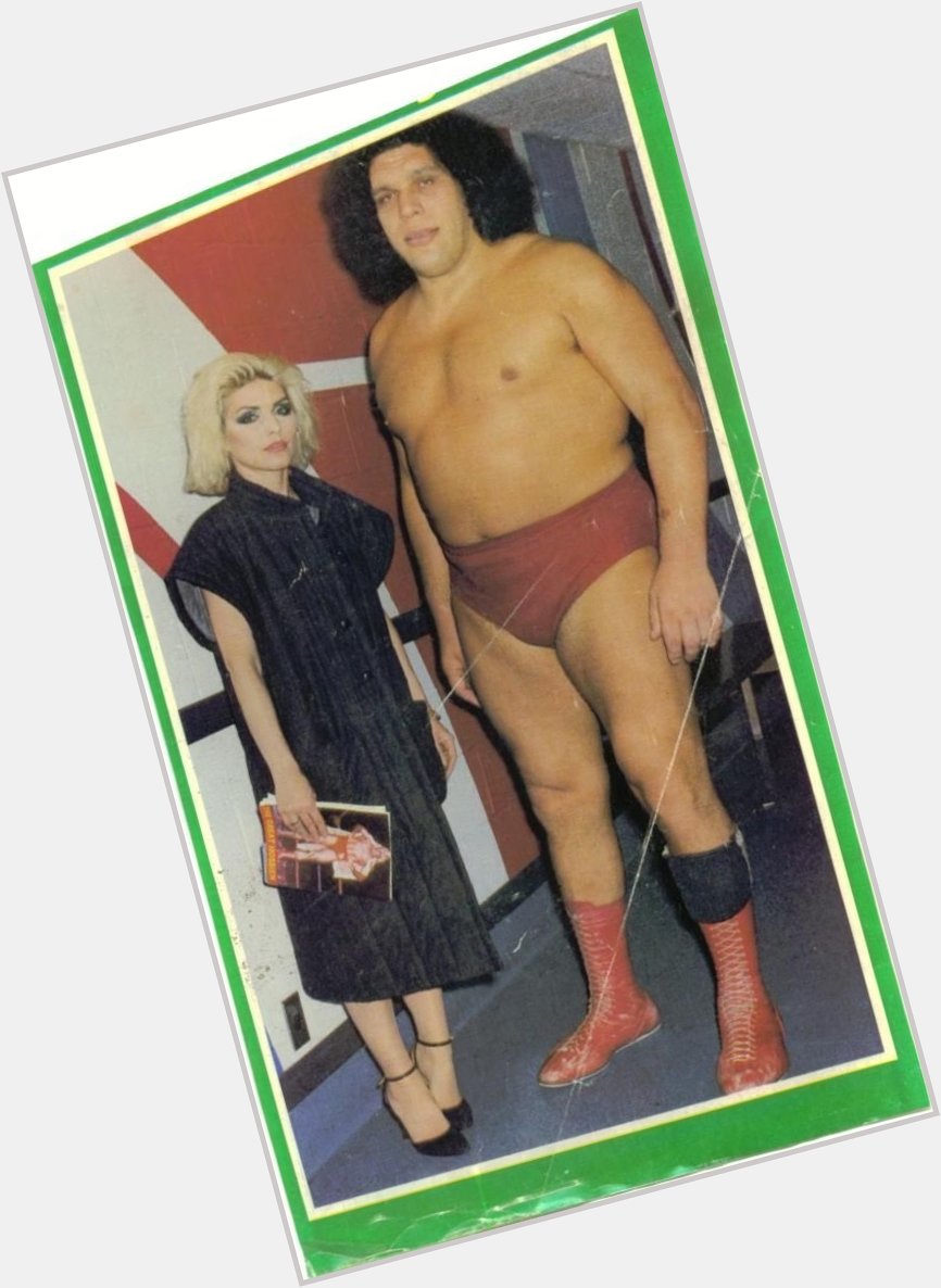 Happy Birthday Andre the Giant  photo of Andre & his mother 