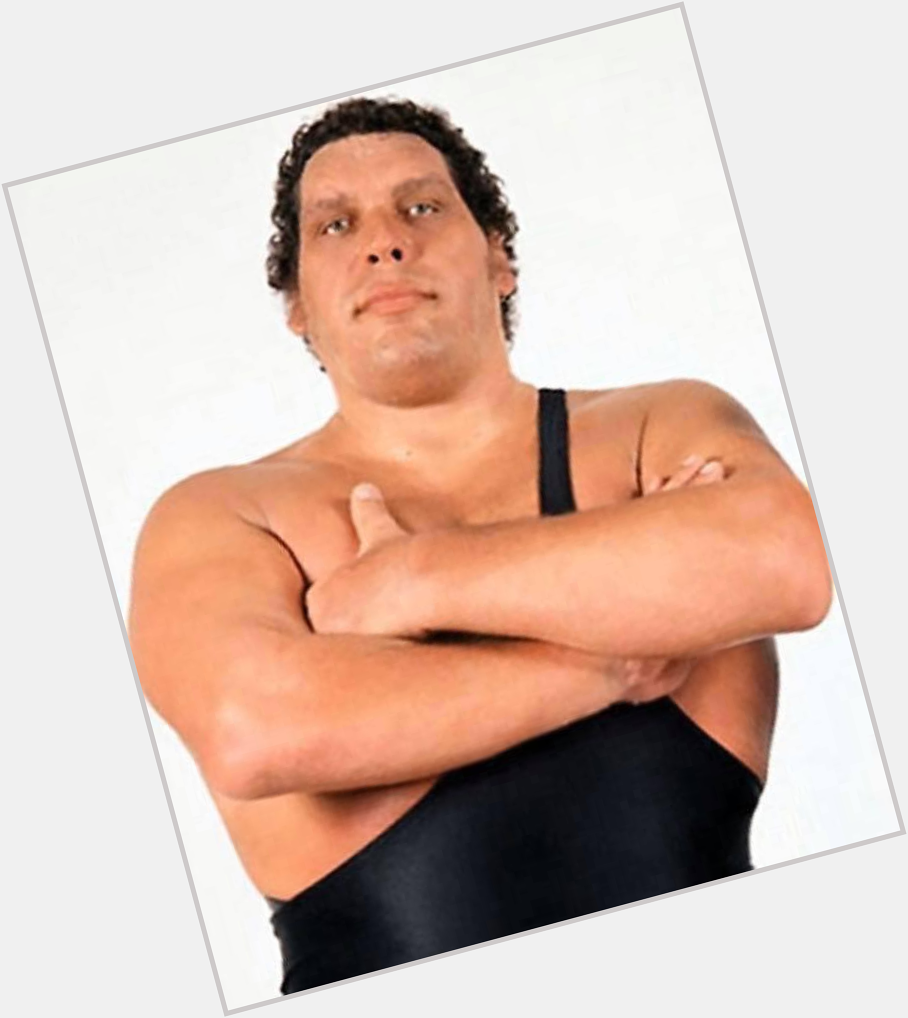 Happy Birthday to the late André The Giant! 