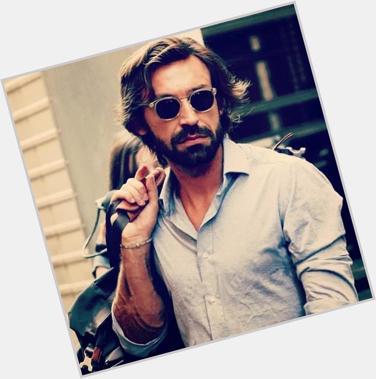 Happy Birthday to Andrea Pirlo, the undisputed coolest man on the planet. 