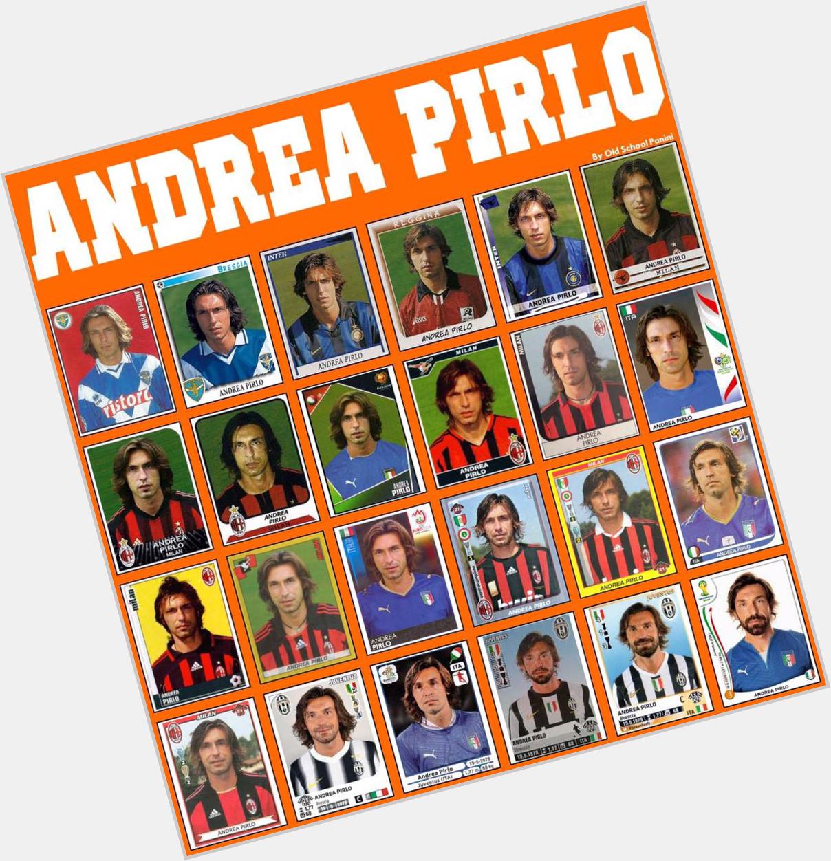 Happy birthday to Andrea Pirlo!! 