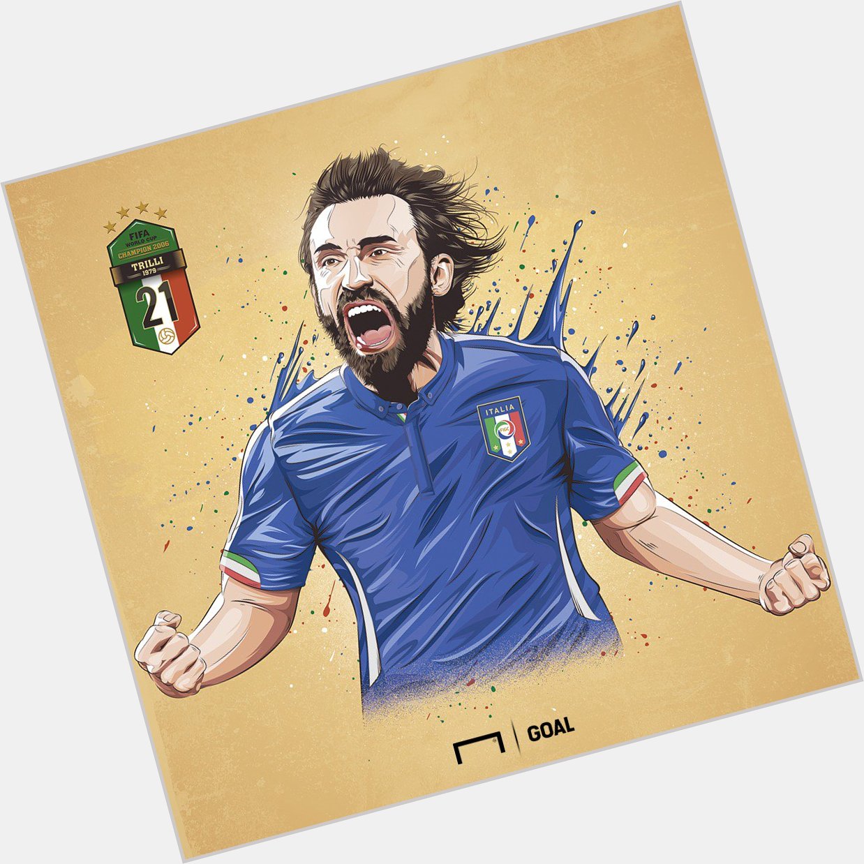 One of Italy\s greatest ever players  Happy 40th Birthday, Andrea Pirlo 