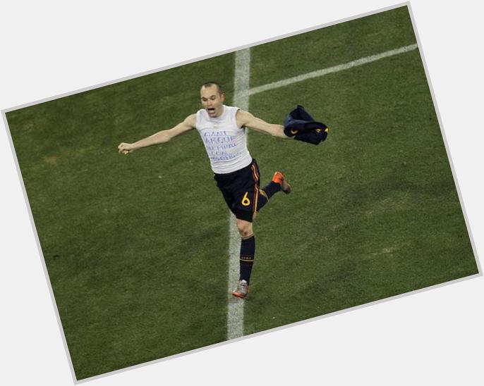 Happy birthday Andres Iniesta .. one of the best play-maker in the history. 