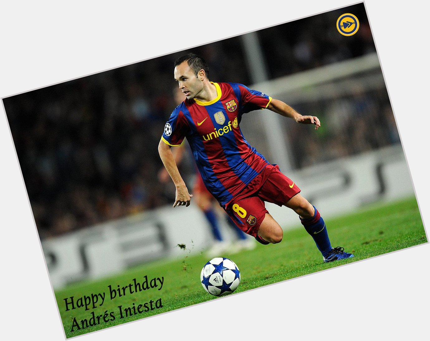Happy birthday to Andrés Iniesta!!!    
