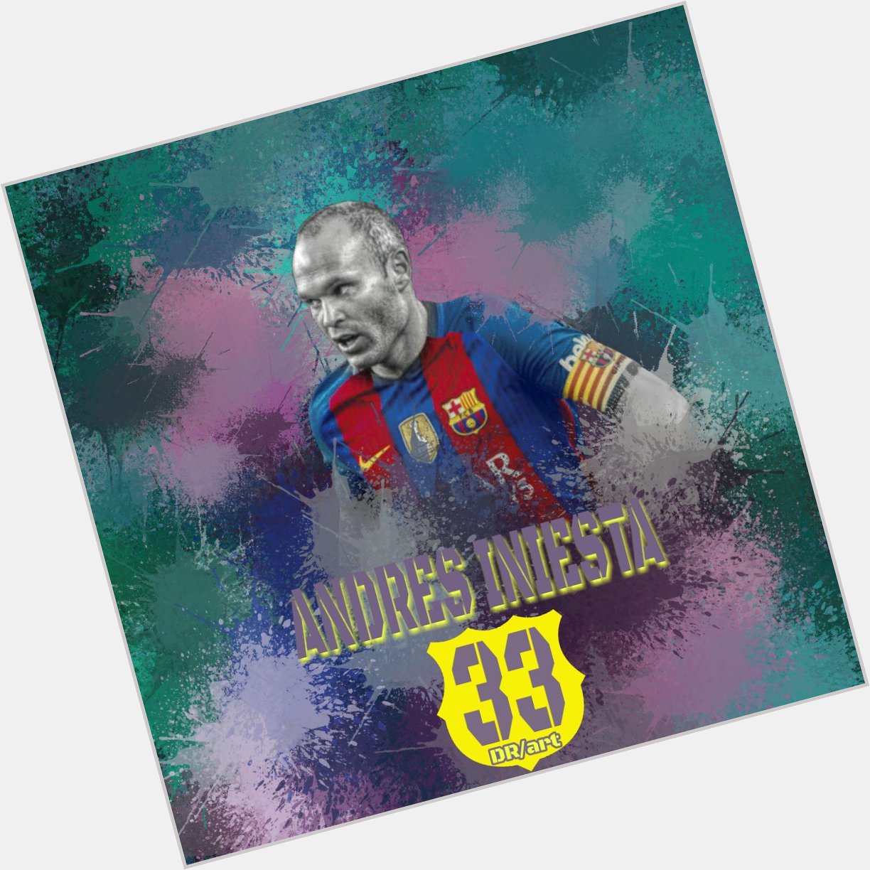 Happy Birthday
El Capita Magicion
Don Andres Iniesta
Is this Legend not red card, Ramos??? 