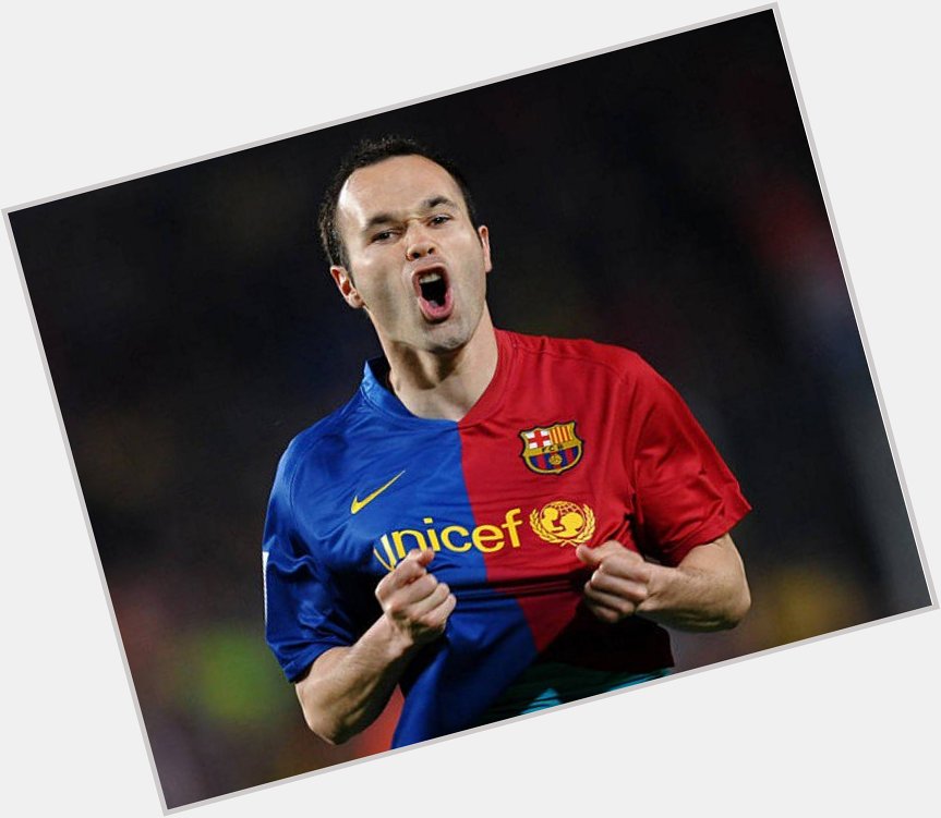 Happy birthday to one of the greatest midfielders ever. Andrés Iniesta turns 33 today. 