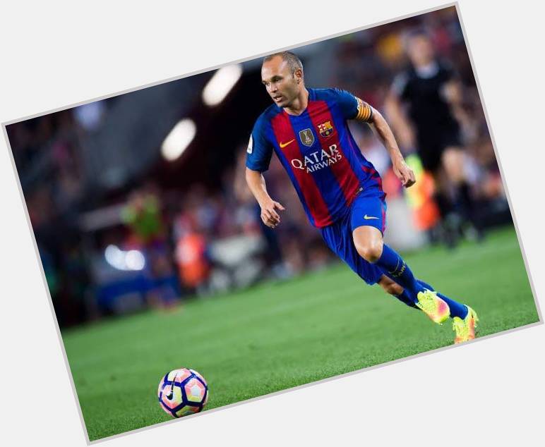  | Happy Birthday to our very own legend, Andrés Iniesta. We cules love him forever  