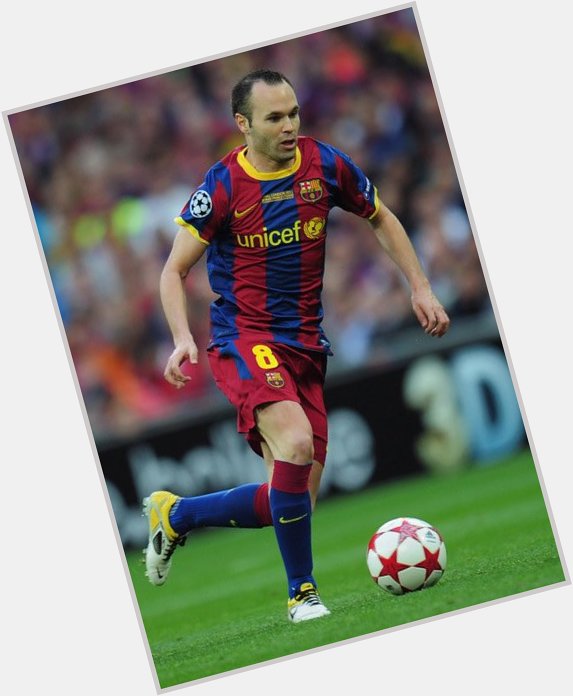 Don Andres Iniesta turns 39 years old today.

Wishing you a very happy birthday, icon! 