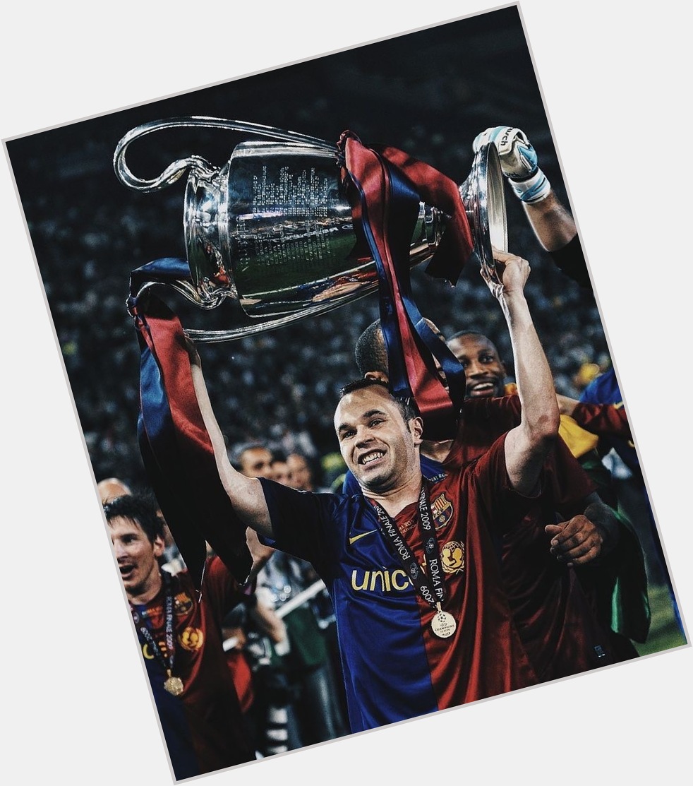 Happy 39th birthday Andres Iniesta.
Greatest to ever to it   