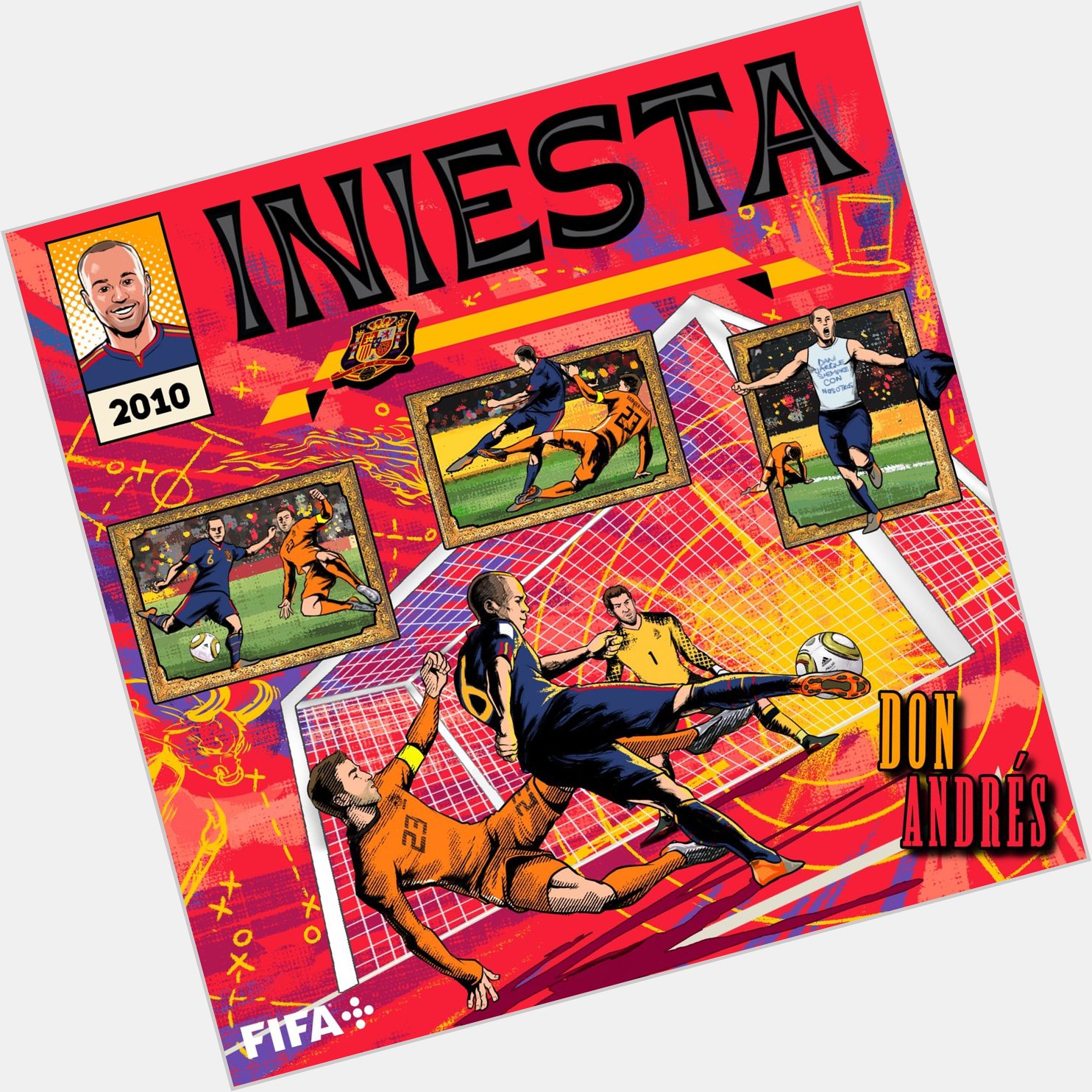 Forever Iconic Happy birthday, Andres Iniesta!    | 