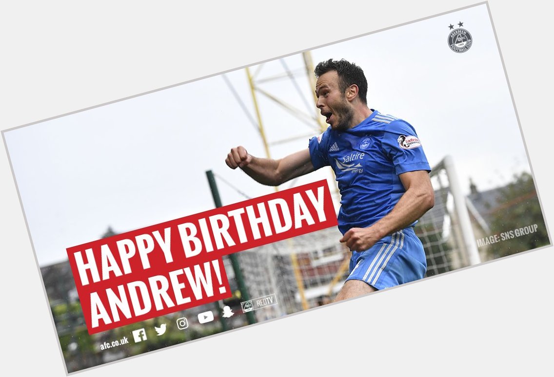  Happy Birthday to Andrew Considine! 