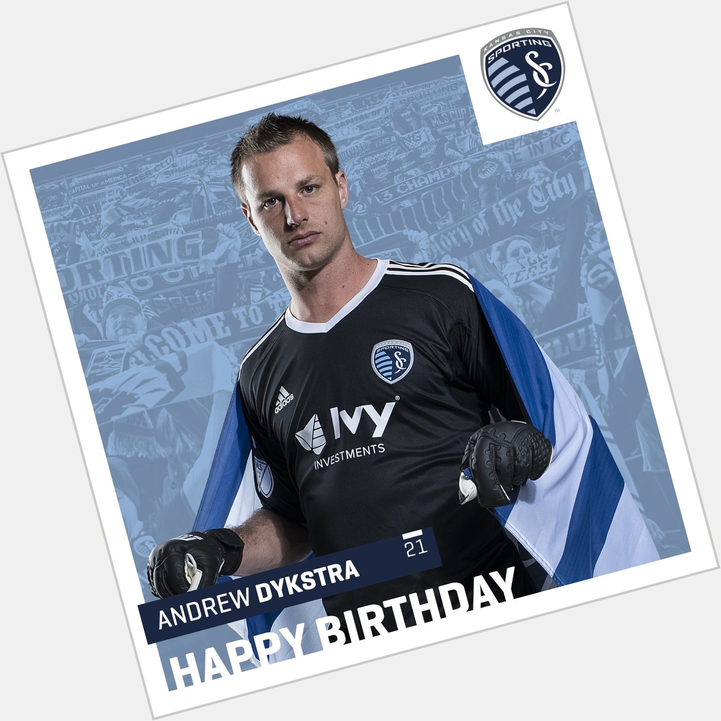 Join us in wishing goalkeeper Andrew Dykstra a happy birthday! 