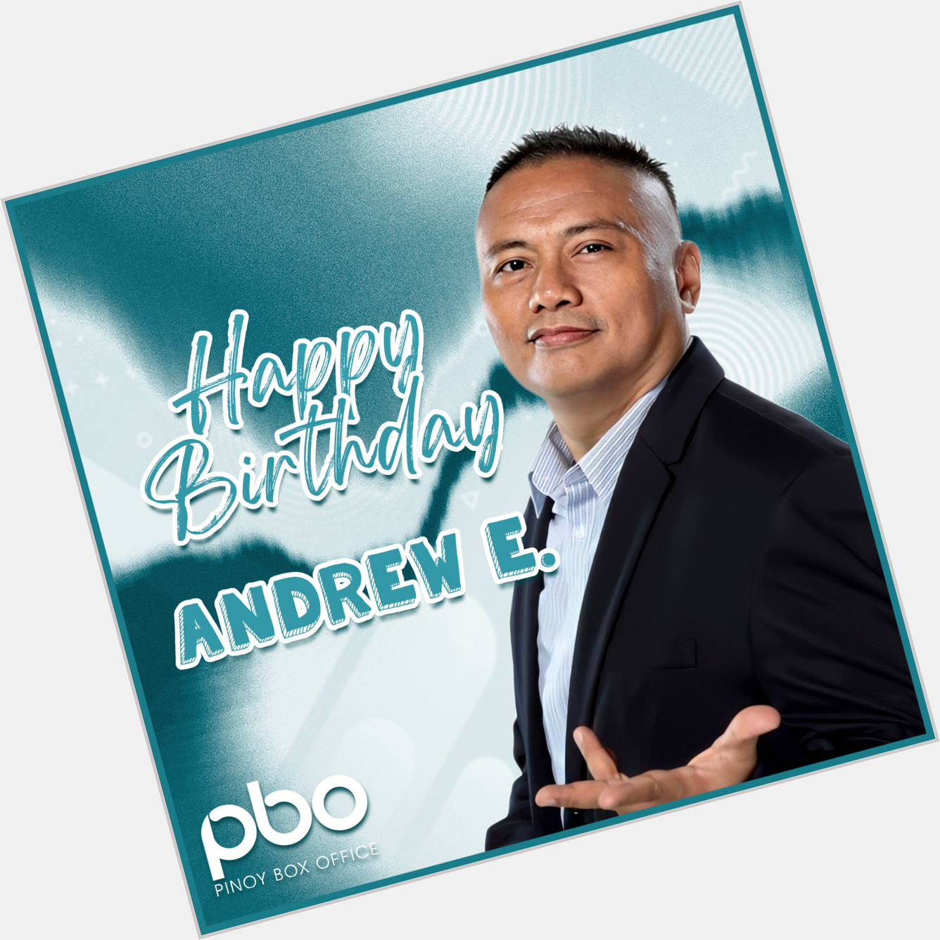 Happy birthday to our favorite, Andrew E.! All the love and support from your PBO family! 