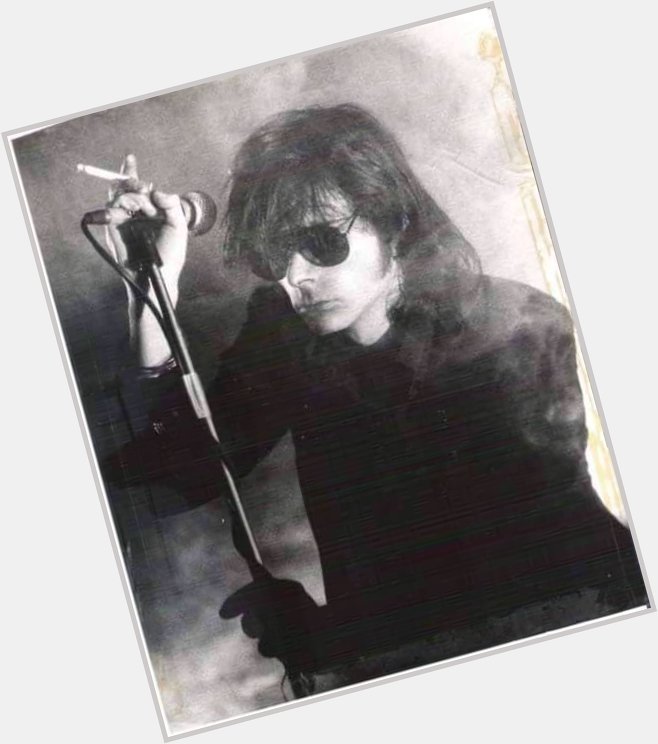 Happy birthday to Andrew Eldritch, even though he would hate anyone telling him that. 