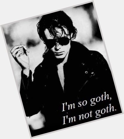 Happy birthday Andrew Eldritch. Thank you for The Sisters of Mercy. 