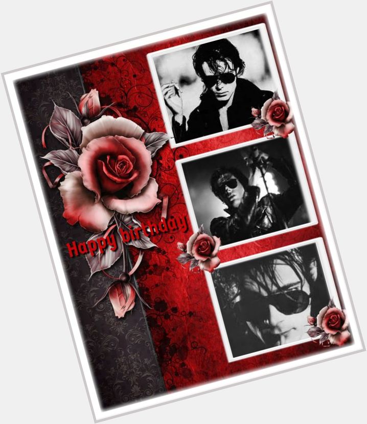 Very happy birthday to Andrew Eldritch on May 15th      
