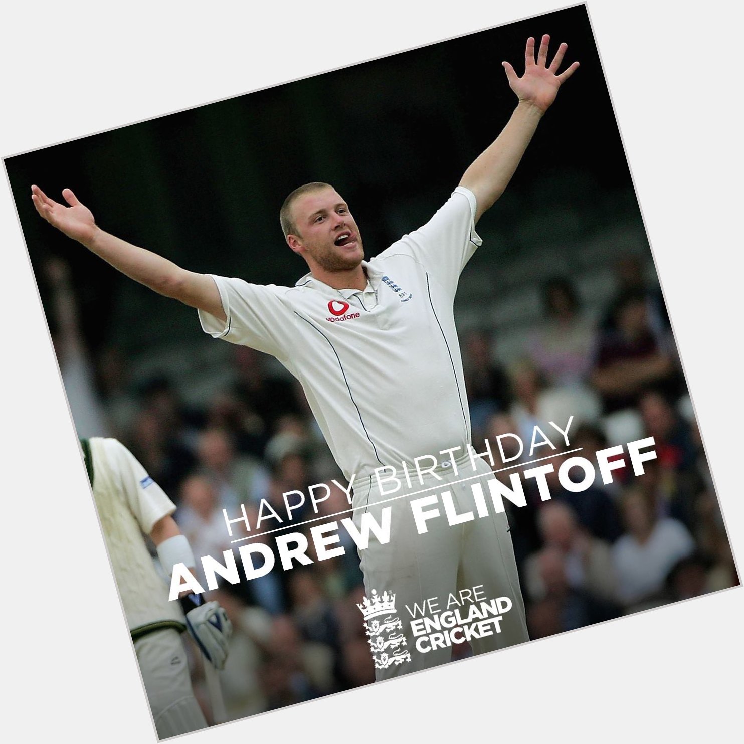 Happy Birthday Andrew Flintoff! Was a terrific player for the England cricket team! 