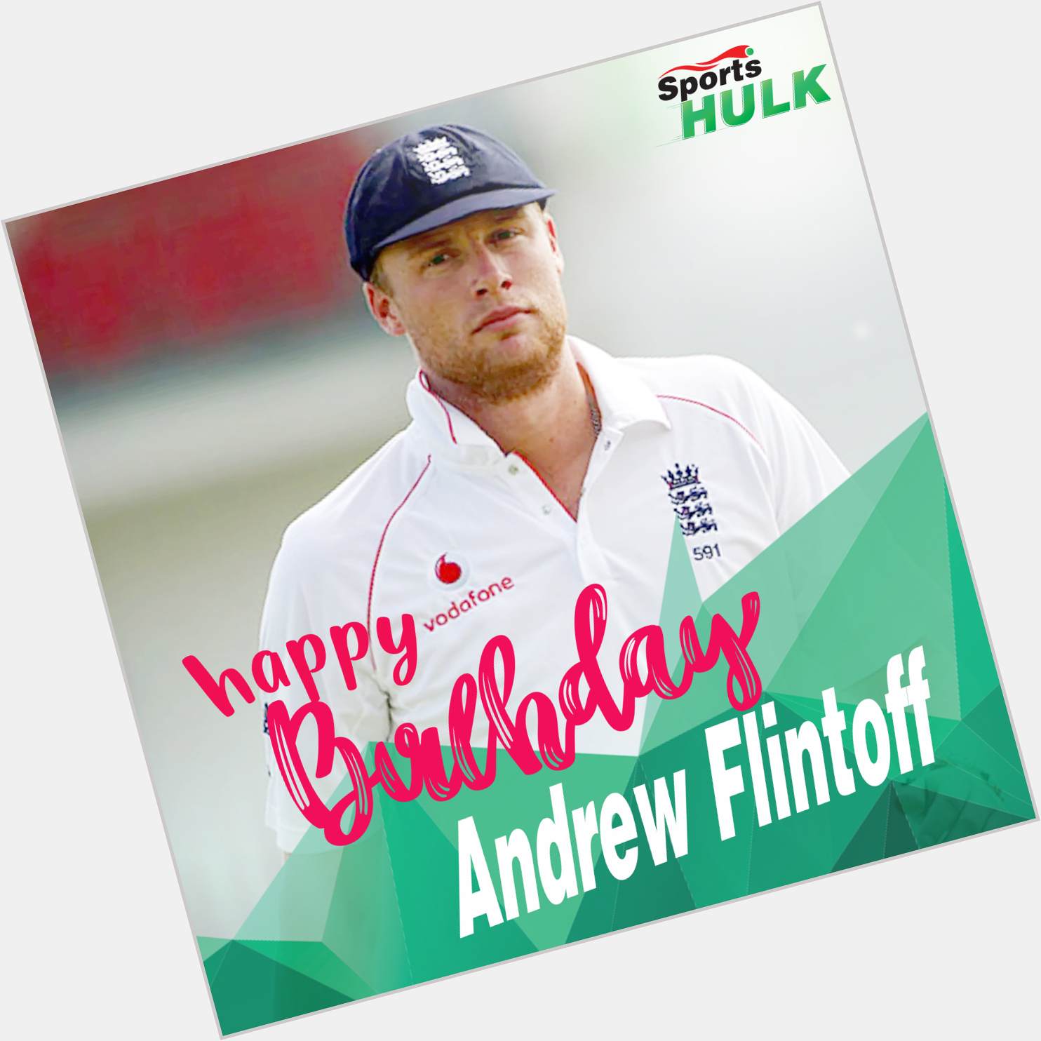 Happy birthday Andrew Flintoff! 