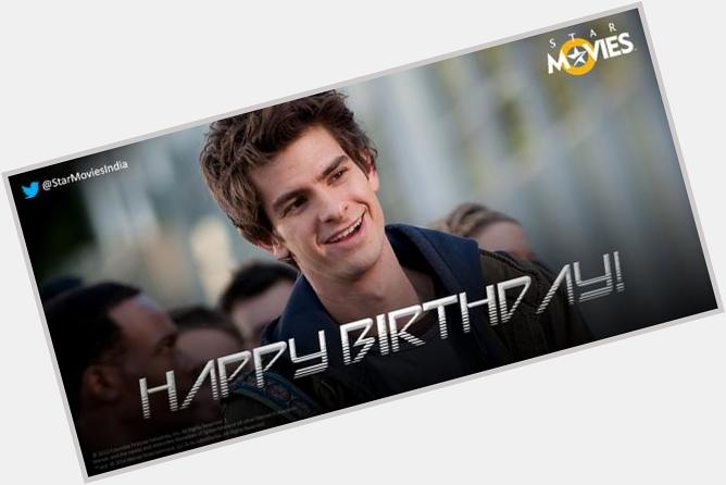 Heres wishing The Amazing Andrew Garfield a very Happy Birthday!
Have a good one, Andrew! 
